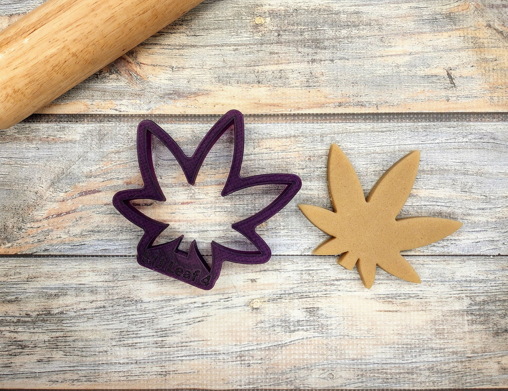 Marijuana Leaf Cookie Cutter and Fondant Cutter and Clay Cutter