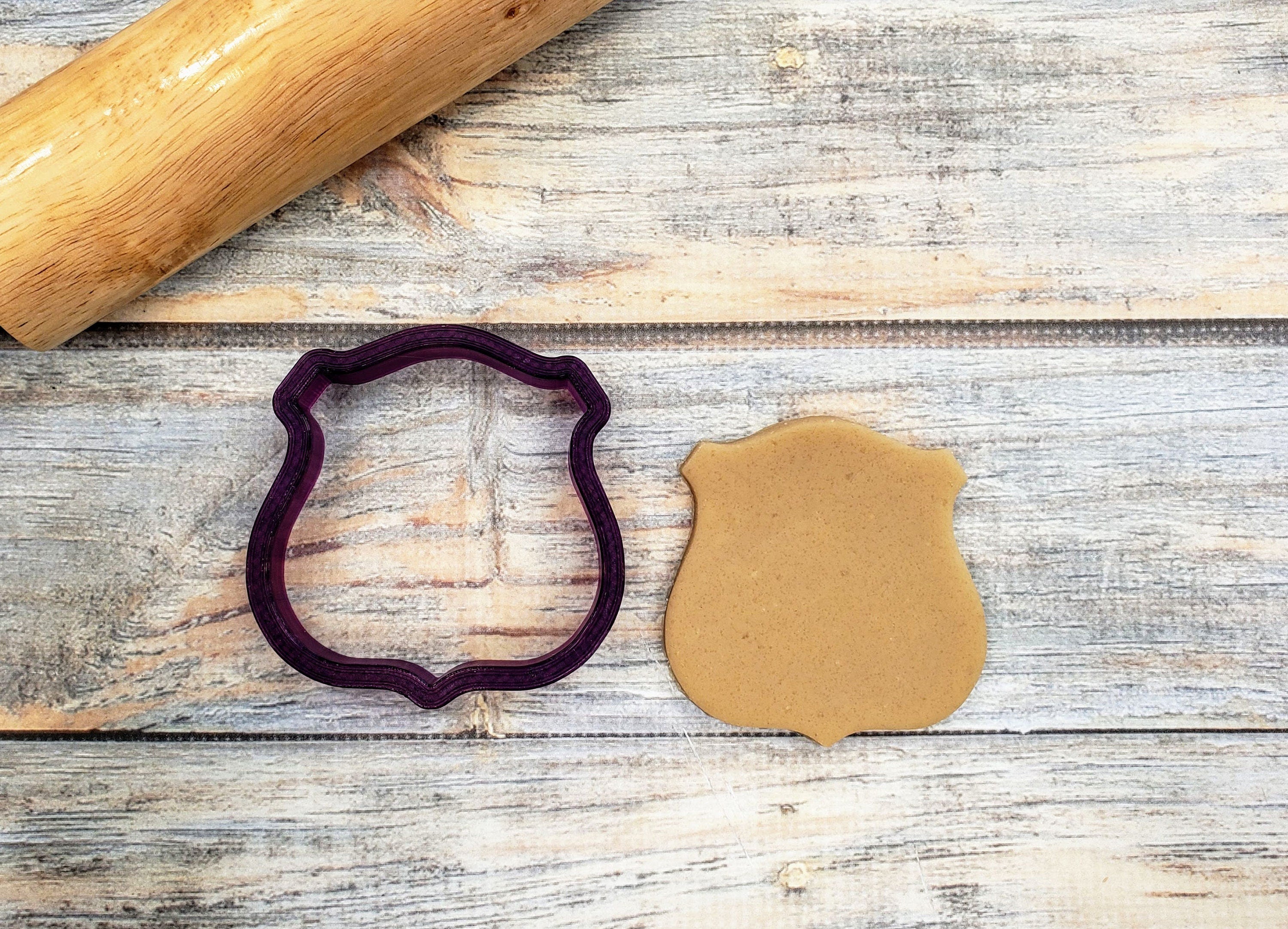 Police Cutter Metro Badge or Police Badge Cookie Cutter – Bobbi's Cutters