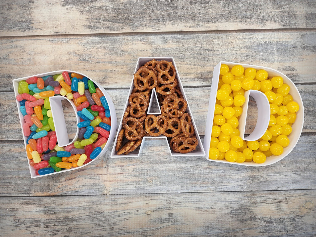 Letter and Number Forms for Candy Cookie Display Boards