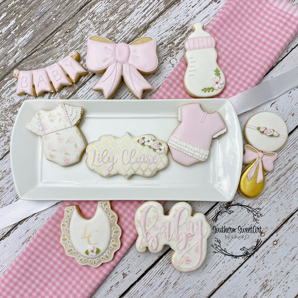 Girly Bow or Hair Bow or Gift Bow Cookie Cutter and Fondant Cutter and Clay Cutter