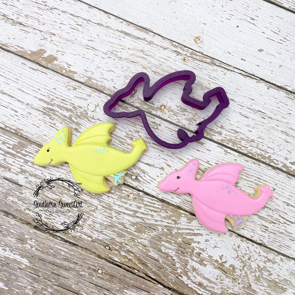 Pterodactyl Dinosaur Cookie Cutter or Fondant Cutter and Clay Cutter