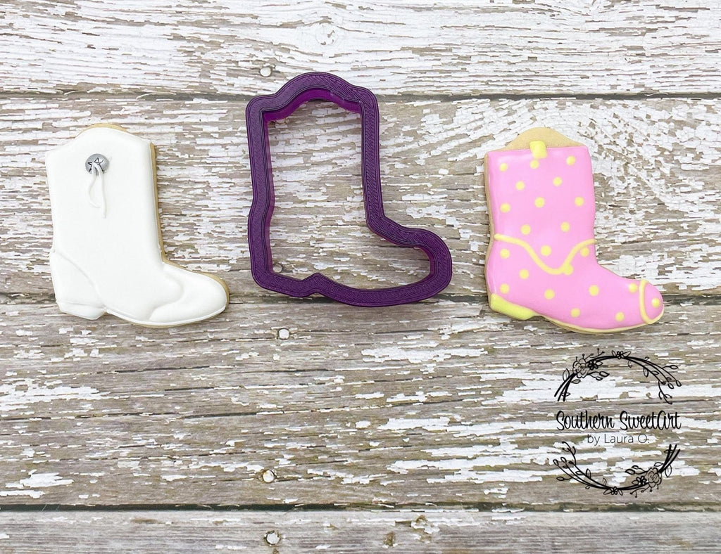 Drill Boot or Cheer Boot or Cheerleader Boot Cookie Cutter and Fondant Cutter and Clay Cutter