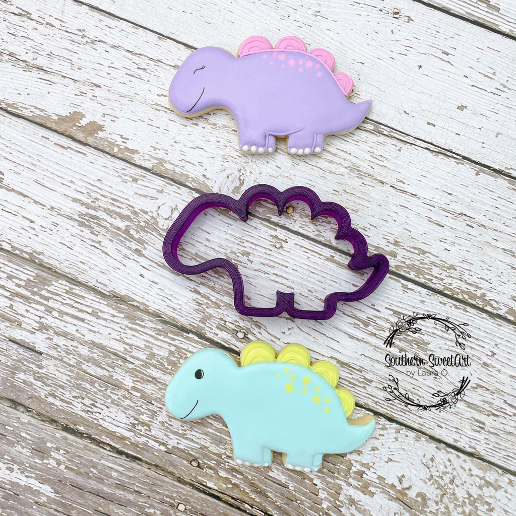 Stegosaurus Dinosaur Cookie Cutter or Fondant Cutter and Clay Cutter