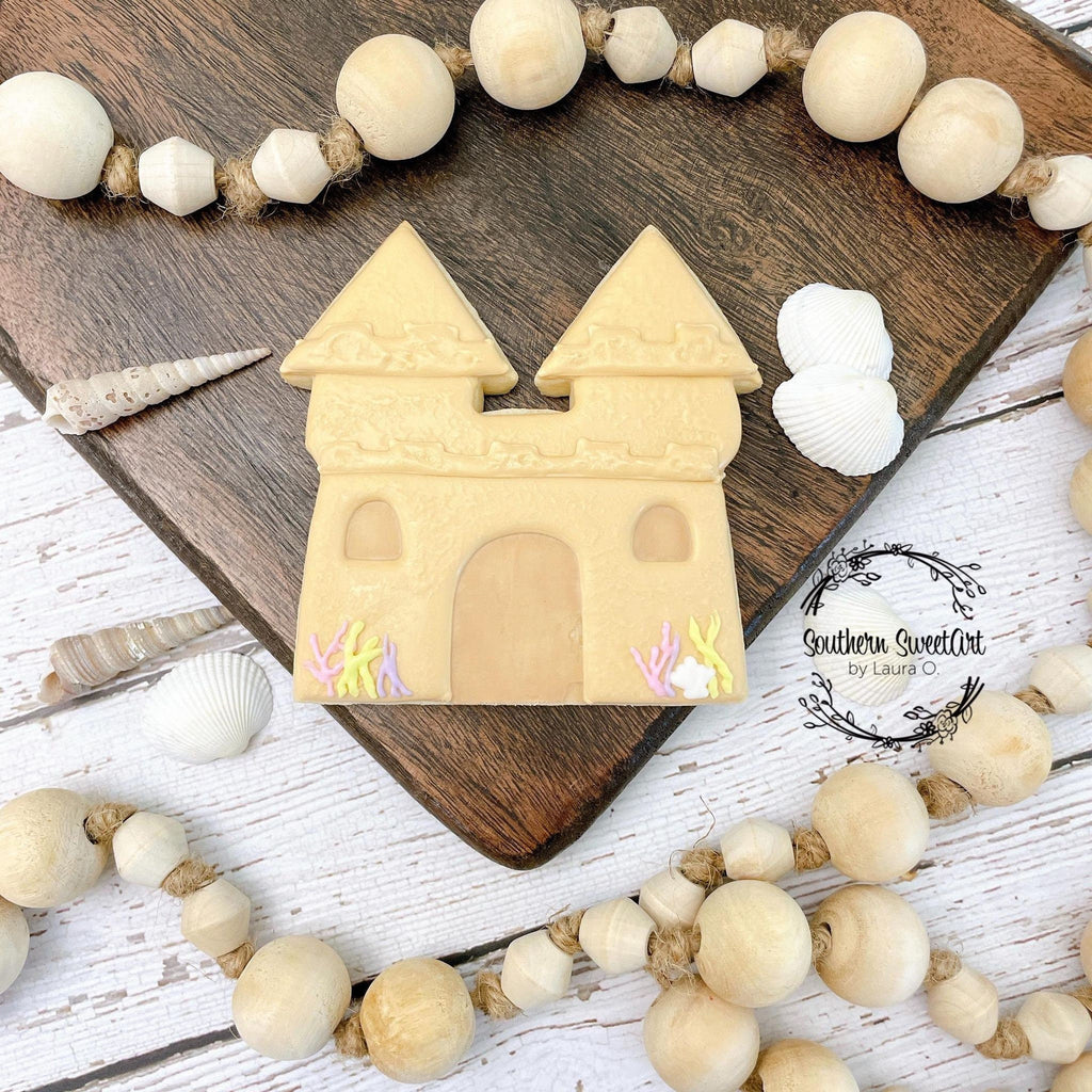 Castle or Sand Castle Cookie Cutter and Fondant Cutter and Clay Cutter