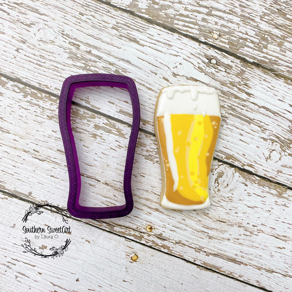 Drinking Glass or Beer Glass Cookie Cutter and Fondant Cutter and Clay Cutter