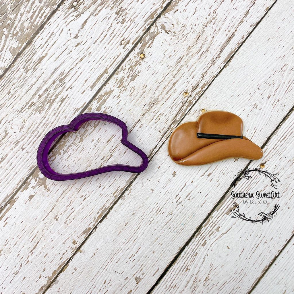 Cowboy Hat Cookie Cutter and Fondant Cutter and Clay Cutter