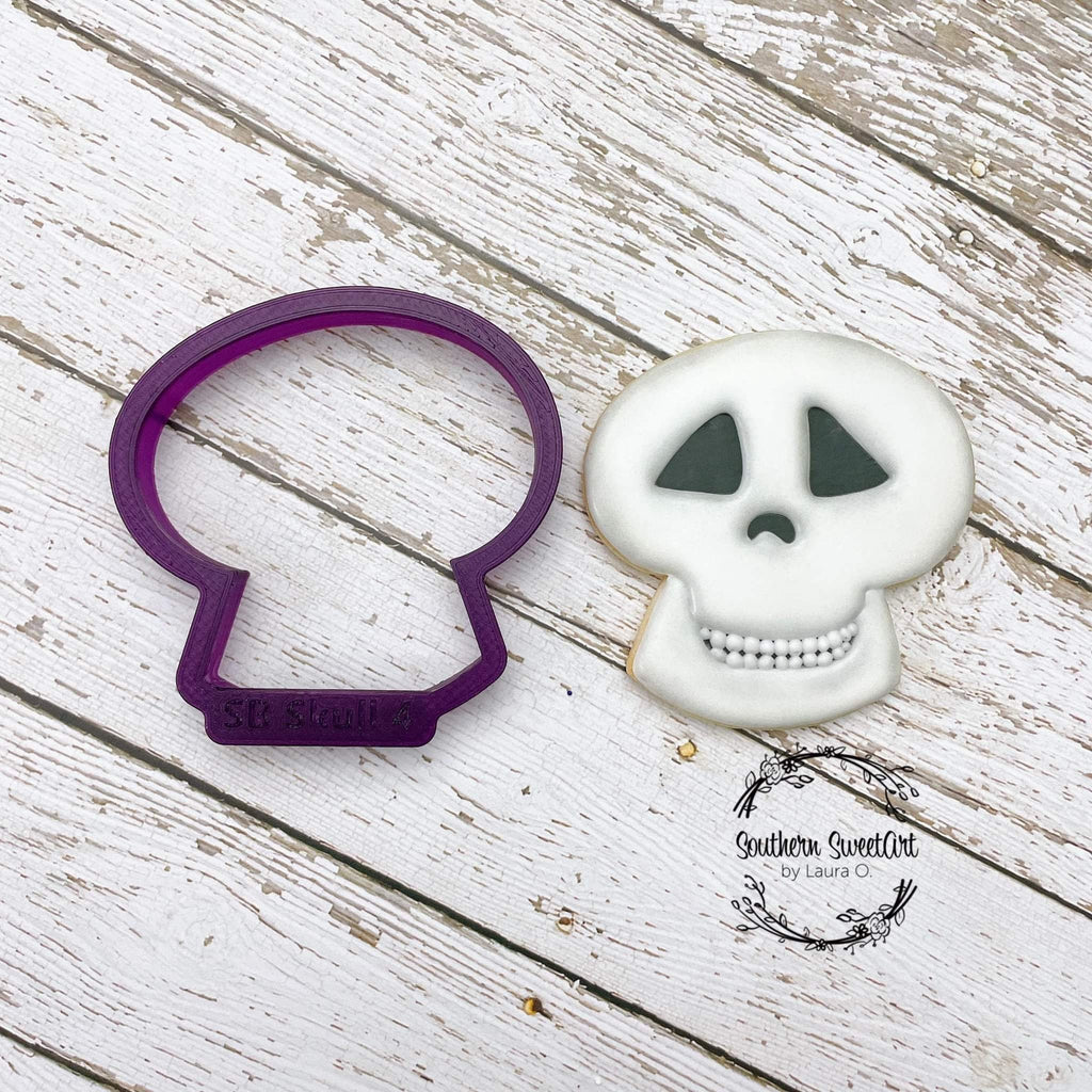 Sweet Sugarbelle Skull Cookie Cutter and Fondant Cutter and Clay Cutter