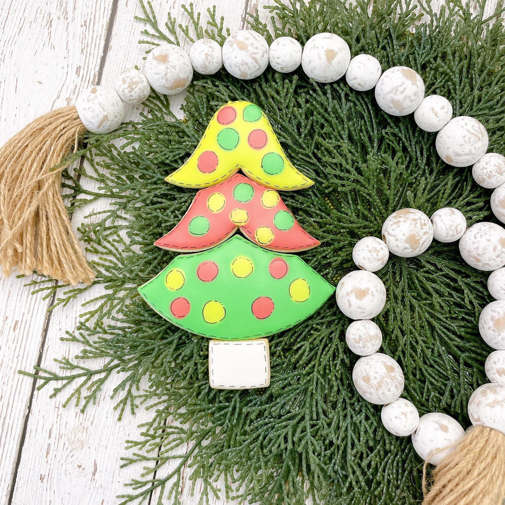 Build a Christmas Tree Cookie Cutter and Fondant Cutter and Clay Cutter