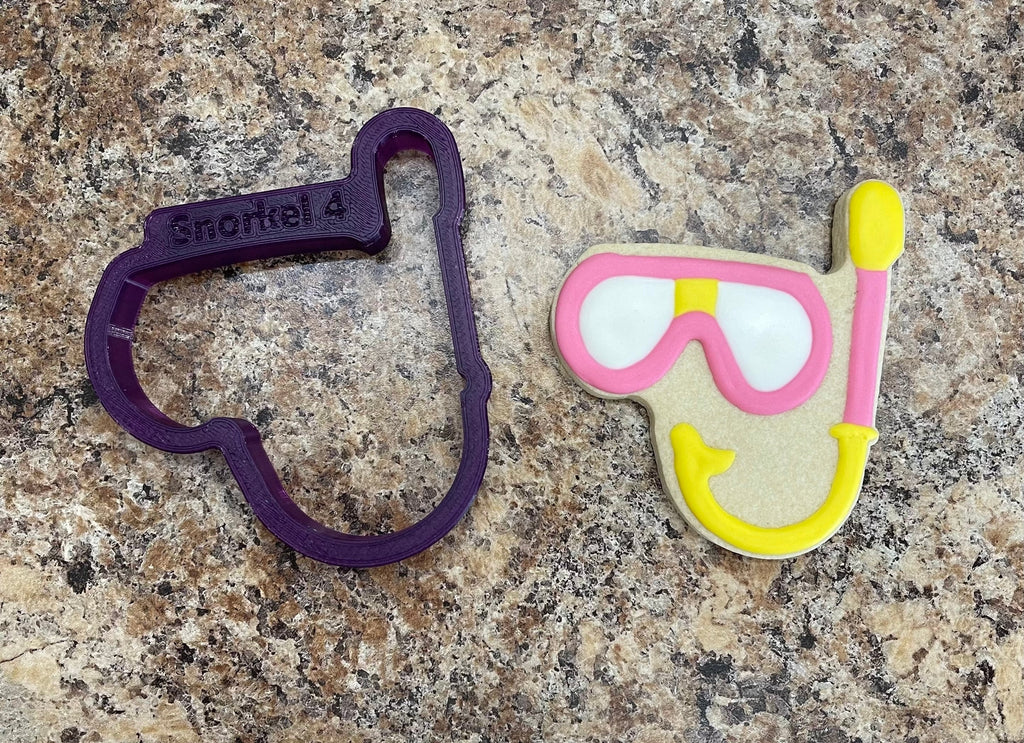 Snorkel Cookie Cutter and Fondant Cutter and Clay Cutter