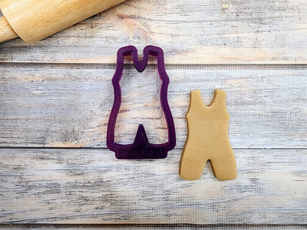 Wrestling Singlet Cookie Cutter and Fondant Cutter and Clay Cutter