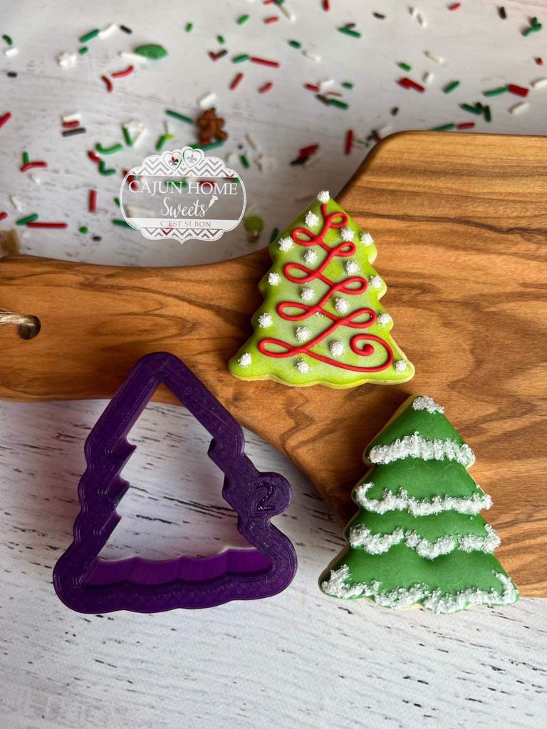 Part 2 of Set of 12 Advent Calendar Christmas Minis Cookie Cutter and Fondant Cutter and Clay Cutter