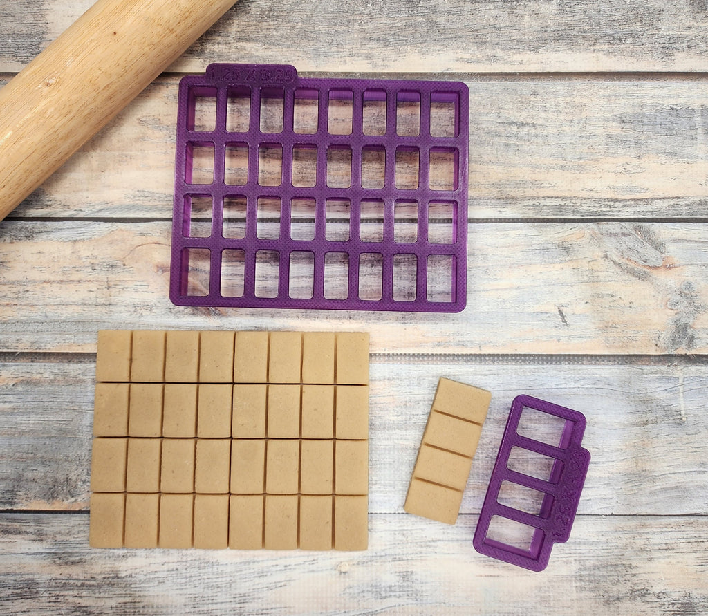 Multi Rectangles with Scorer / Marker Cookie Cutter