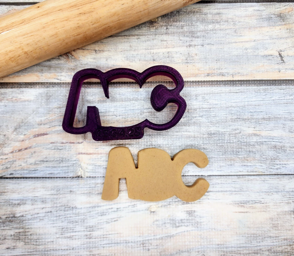 ABC Cookie Cutter and Fondant Cutter and Clay Cutter