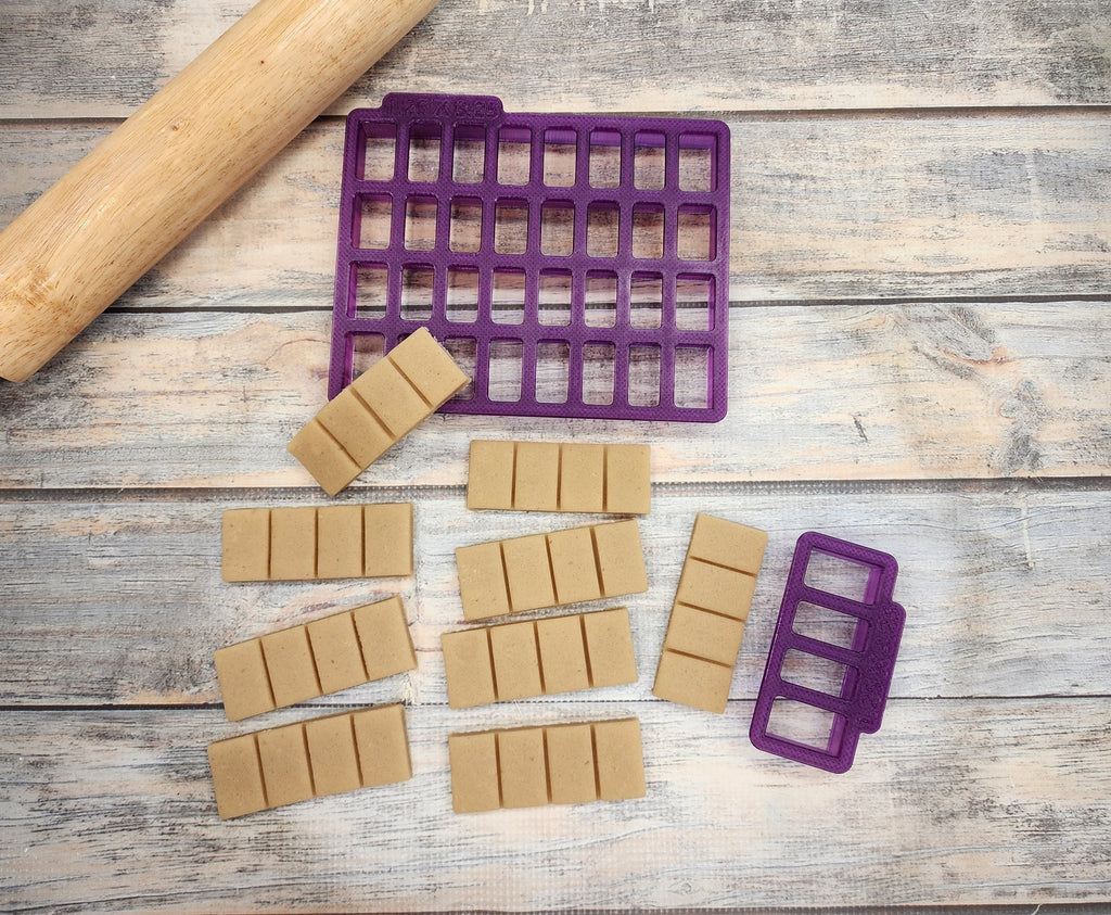 Multi Rectangles with Scorer / Marker Cookie Cutter