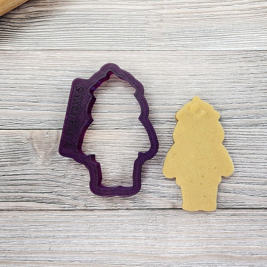 Santa in Pajamas Cookie Cutter by Mantequilla