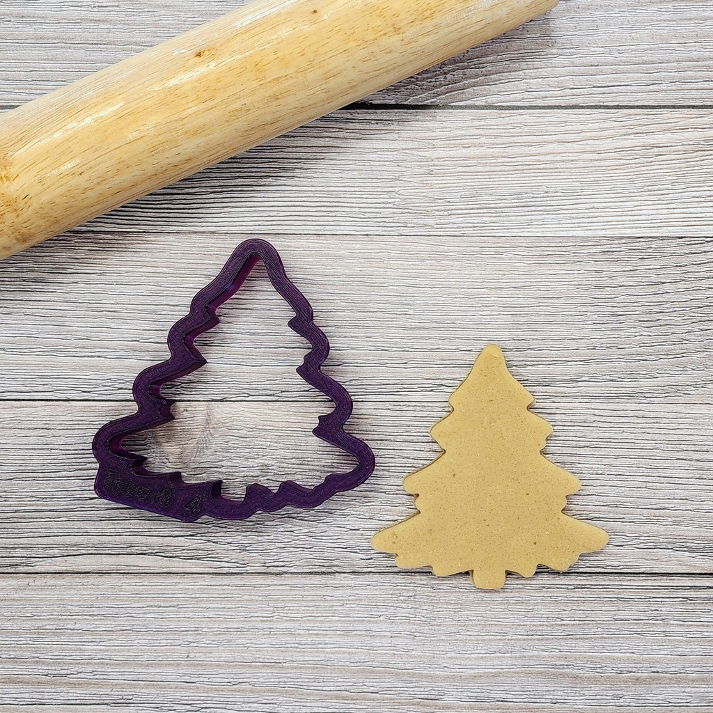 Christmas Tree #6 Cookie Cutter and Fondant Cutter and Clay Cutter