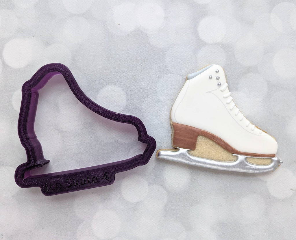 Ice Skate Cookie Cutter and Fondant Cutter and Clay Cutter