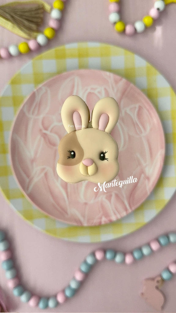 Easter Bunny Head Cookie Cutter by Mantequilla