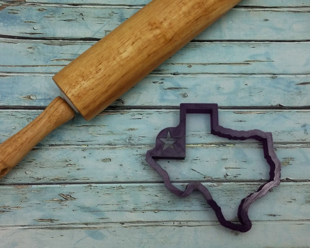 Texas Cookie Cutter and Fondant Cutter and Clay Cutter