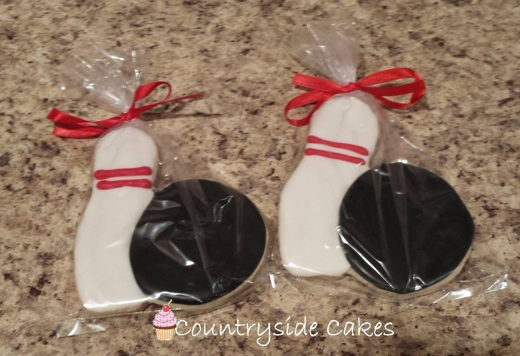 Bowling Pin and Ball Cookie Cutter and Fondant Cutter and Clay Cutter