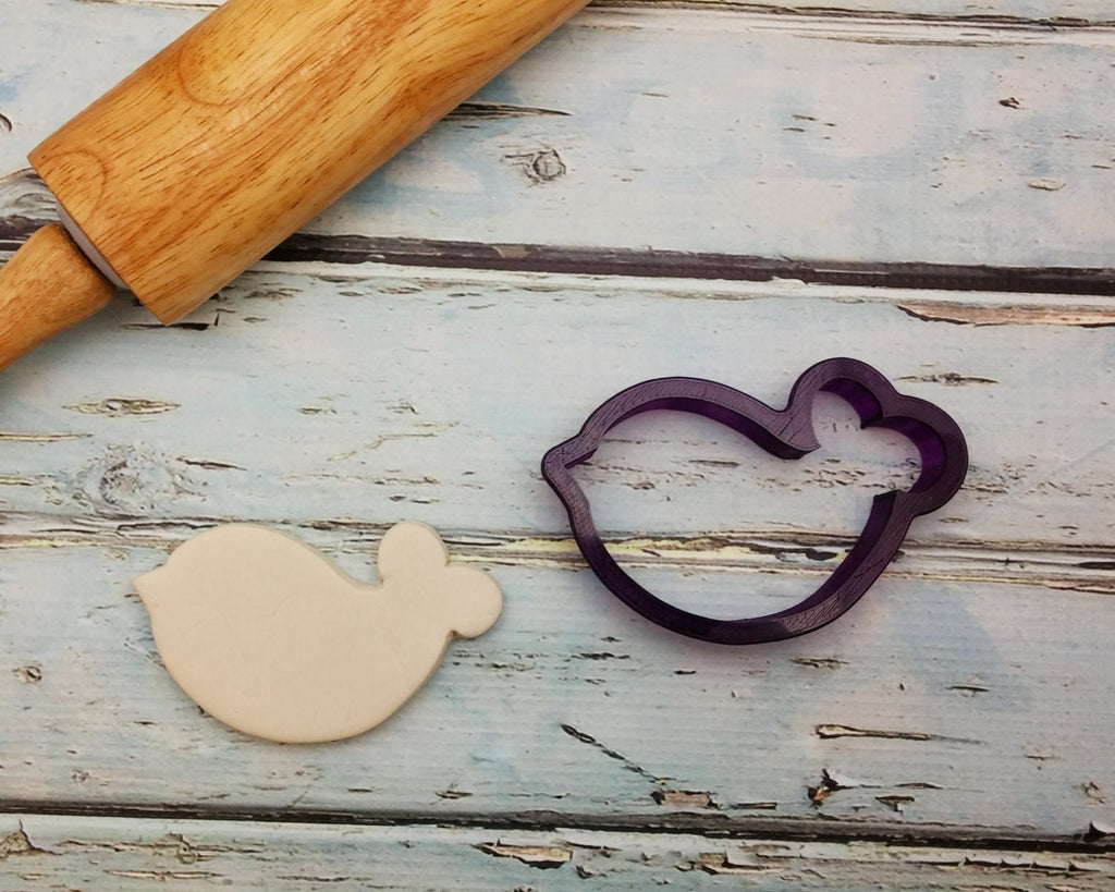 Happy Bird Cookie Cutter and Fondant Cutter and Clay Cutter