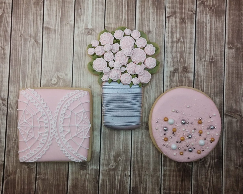 Arty McGoo's Can Bouquet Cookie Cutter and Fondant Cutter and Clay Cutter and Clay Cutter