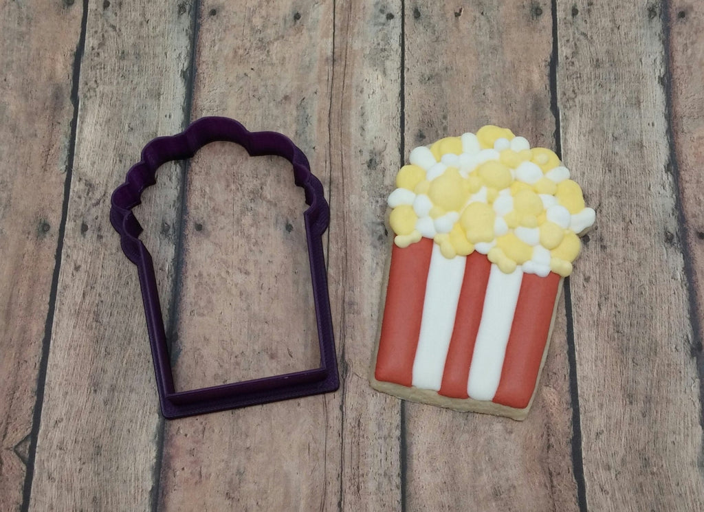 Popcorn / Cupcake Cookie Cutter or Fondant Cutter and Clay Cutter