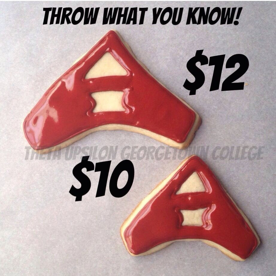 Alpha Gamma Delta AGD Throw What You Know Greek Hand Sign Cookie Cutter and Fondant Cutter and Clay Cutter