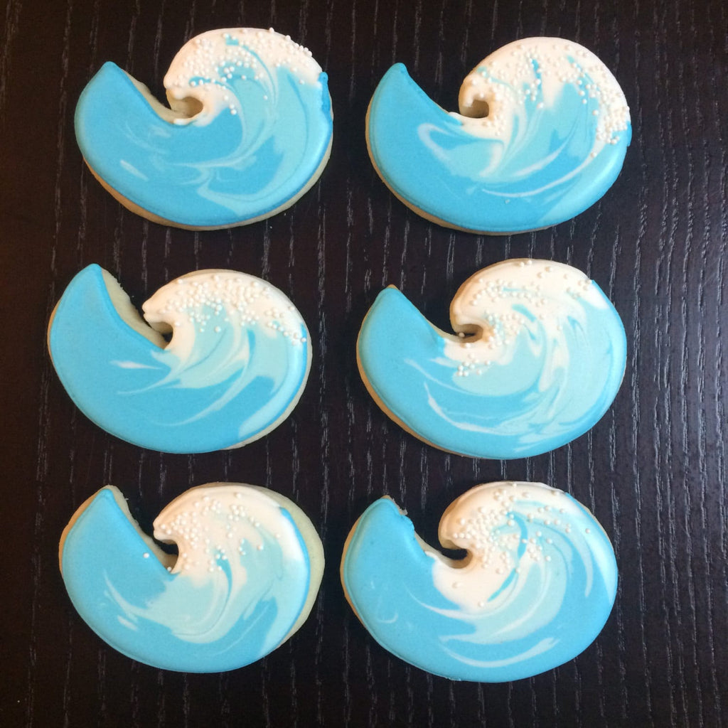 Catch a Wave Cookie Cutter and Fondant Cutter and Clay Cutter