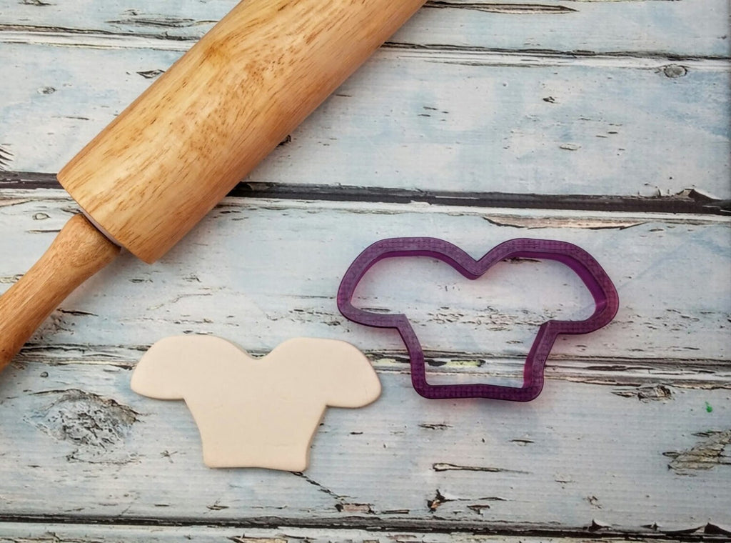 Football Shoulder Pads Cookie Cutter and Fondant Cutter and Clay Cutter