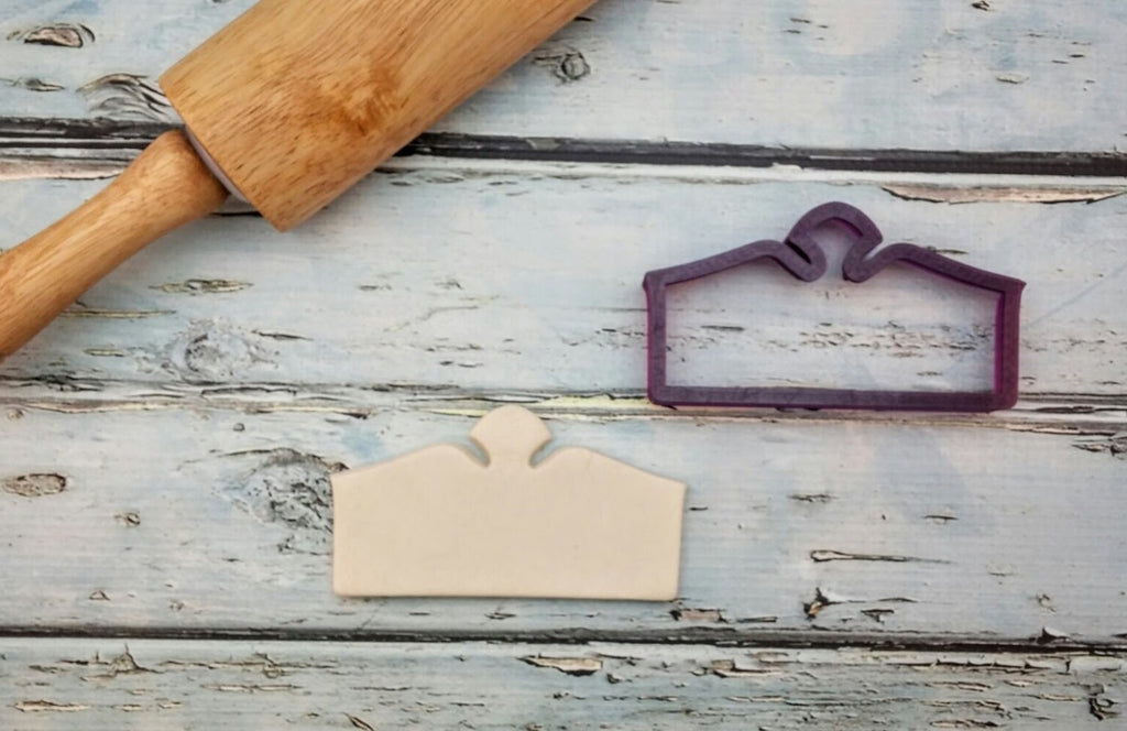 Grand Marquee Plaque Cookie Cutter and Fondant Cutter and Clay Cutter