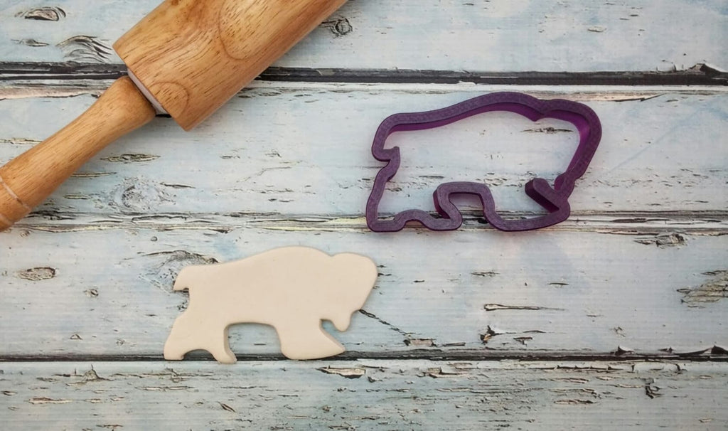 Buffalo or Bison Cookie Cutter or Fondant Cutter and Clay Cutter