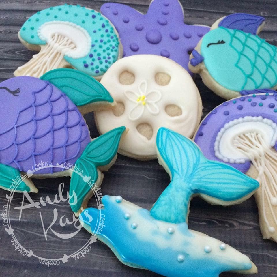 Whale Tail, Mermaid Tail or Fish Tail Cookie Cutter and Fondant Cutter and Clay Cutter