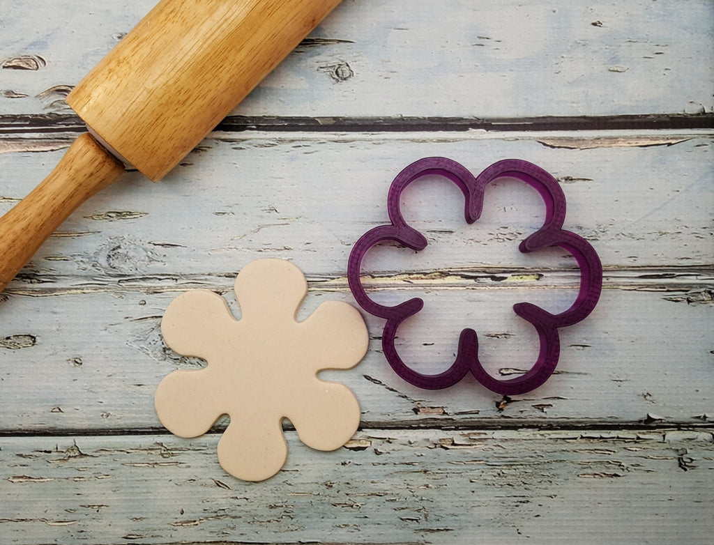 Flower Cookie Cutter and Fondant Cutter and Clay Cutter