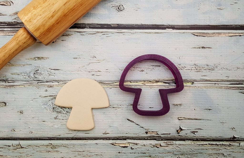 Mushroom Cookie Cutter and Fondant Cutter and Clay Cutter