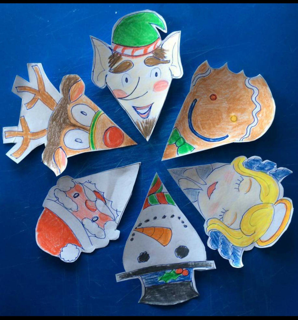 Snowi the Snowman Bunting or Banner Cookie Cutter and Fondant Cutter and Clay Cutter