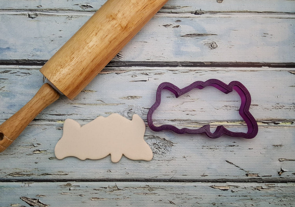 Love Graffiti Style Cookie Cutter and Fondant Cutter and Clay Cutter