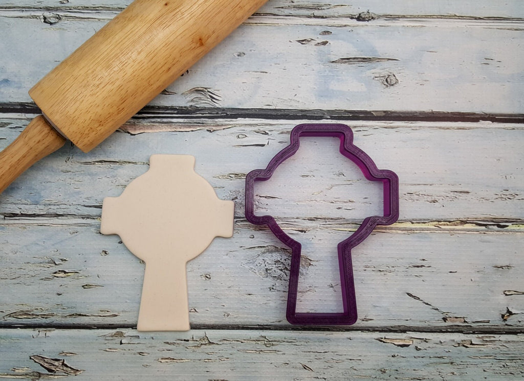 Celtic Cross Cookie Cutter or Fondant Cutter and Clay Cutter