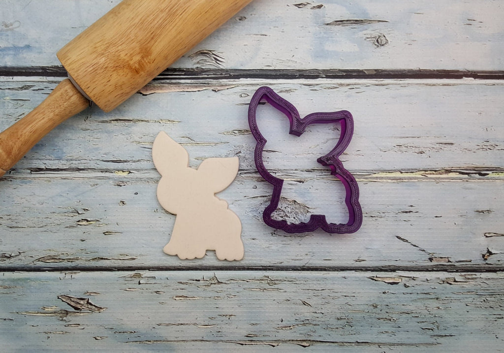 Baby Bunny #1 Cookie Cutter and Fondant Cutter and Clay Cutter