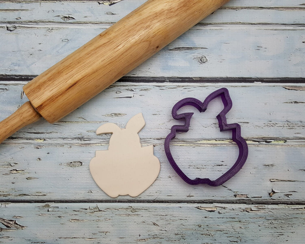 Harper the Hopper Bunny Rabbit Cookie Cutter and Fondant Cutter and Clay Cutter