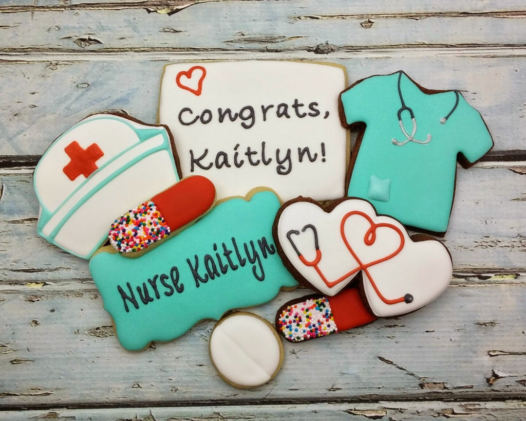 Nurse Cap Nursing Nurses Sailor Cap Cookie Cutter and Fondant Cutter and Clay Cutter