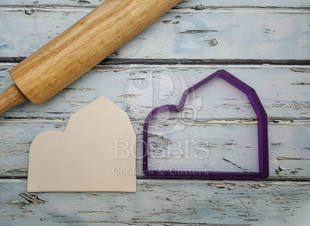 Barn Cookie Cutter or Fondant Cutter and Clay Cutter