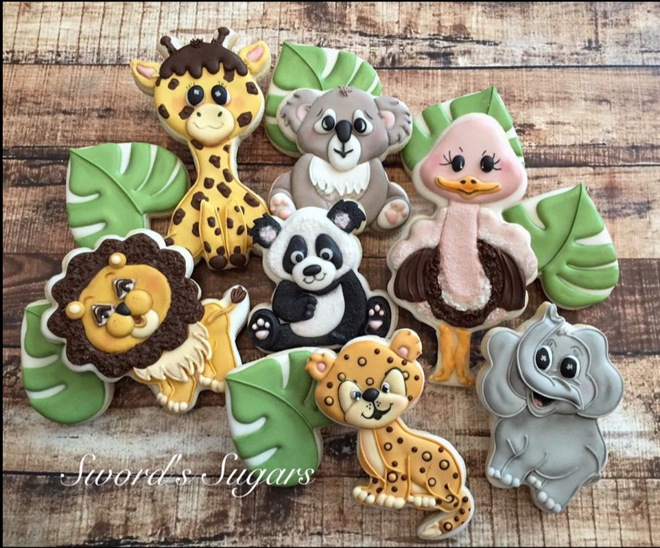 Panda Bear Zoo Baby Cookie Cutter and Fondant Cutter and Clay Cutter