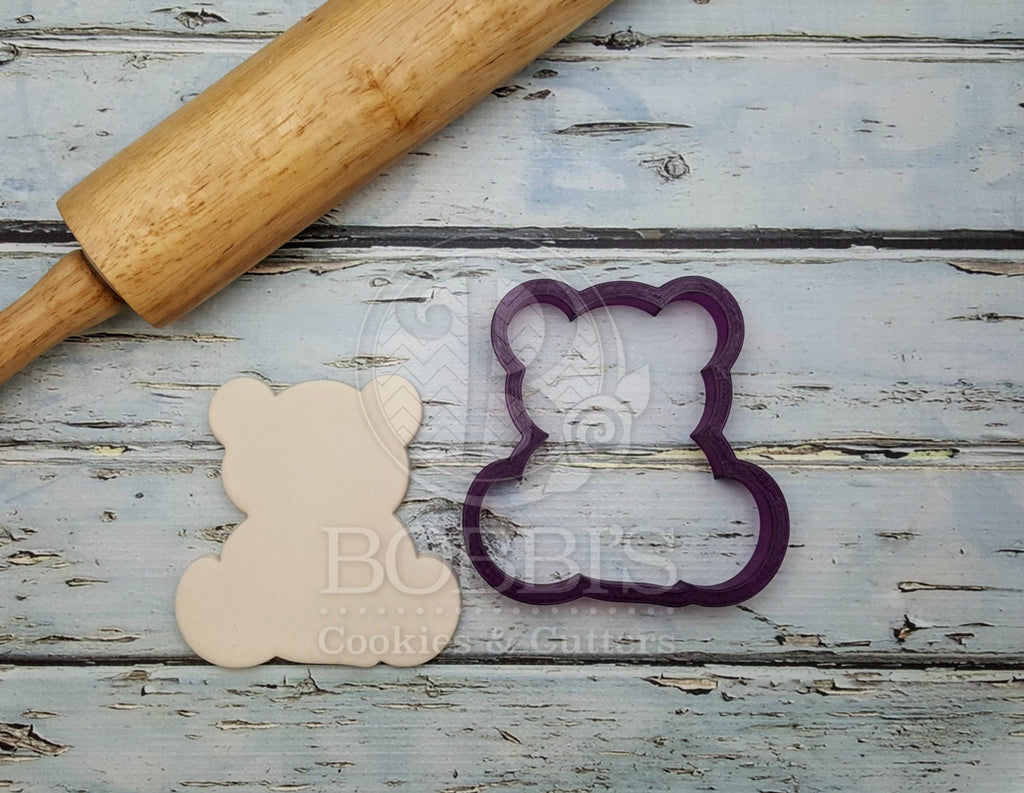 Panda Bear Zoo Baby Cookie Cutter and Fondant Cutter and Clay Cutter