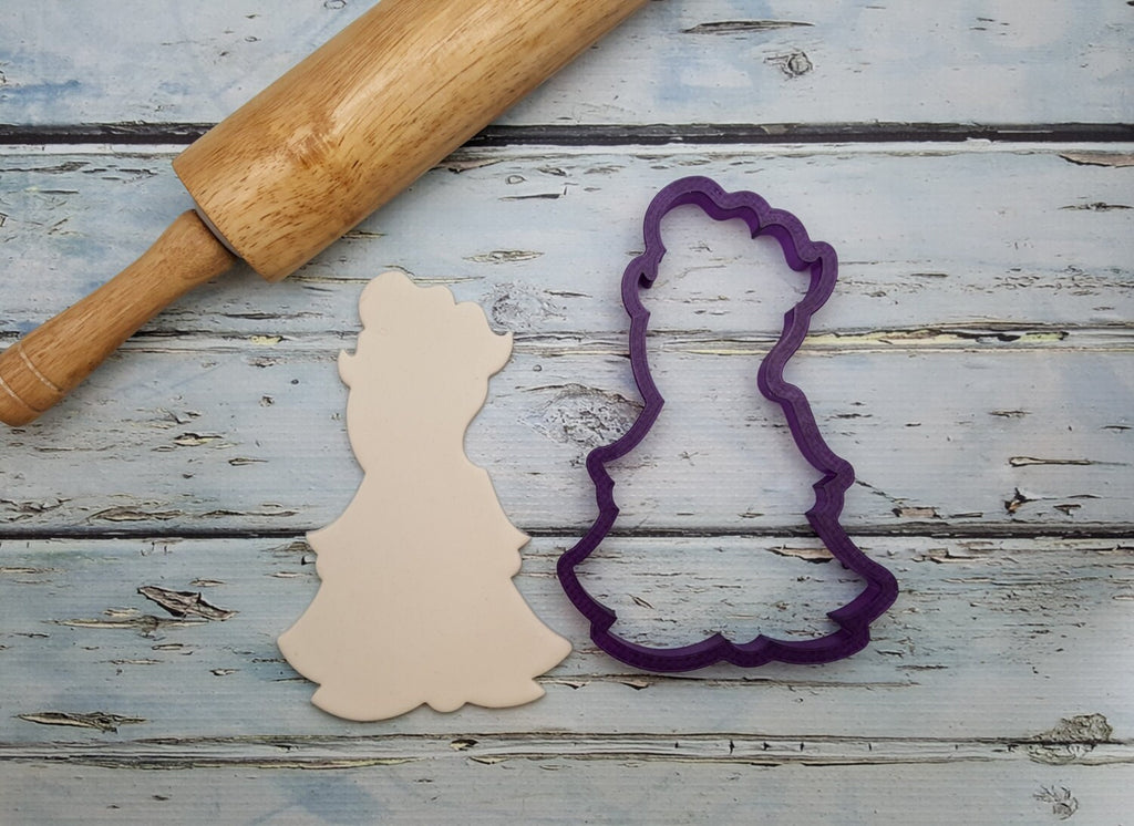 Miss Doughmestic Girl #2 Cookie Cutter or Fondant Cutter and Clay Cutter