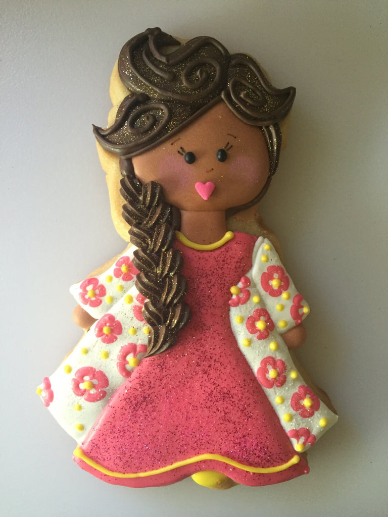 Miss Doughmestic Girl #2 Cookie Cutter or Fondant Cutter and Clay Cutter