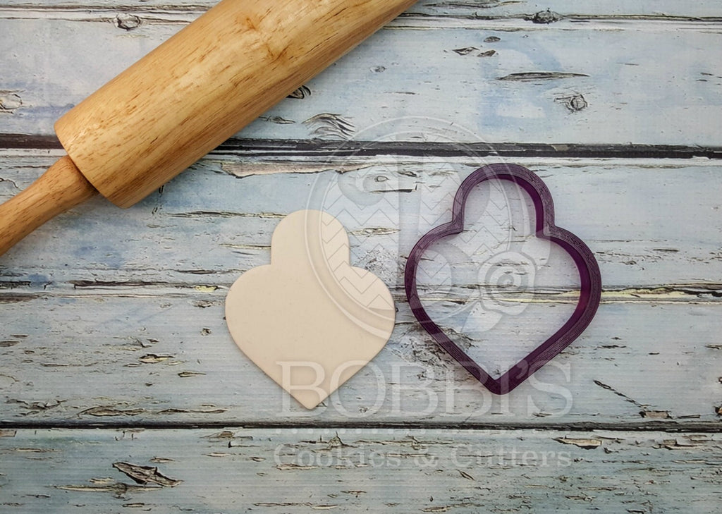 Heart shaped Padlock Cookie Cutter and Fondant Cutter and Clay Cutter