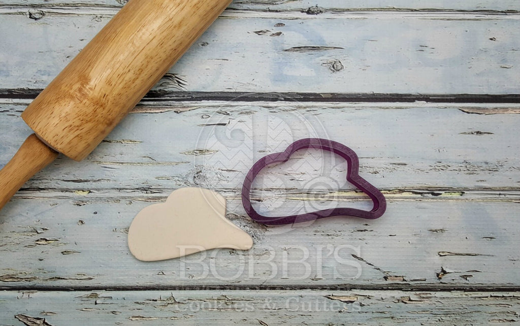 Cowboy Hat Cookie Cutter and Fondant Cutter and Clay Cutter