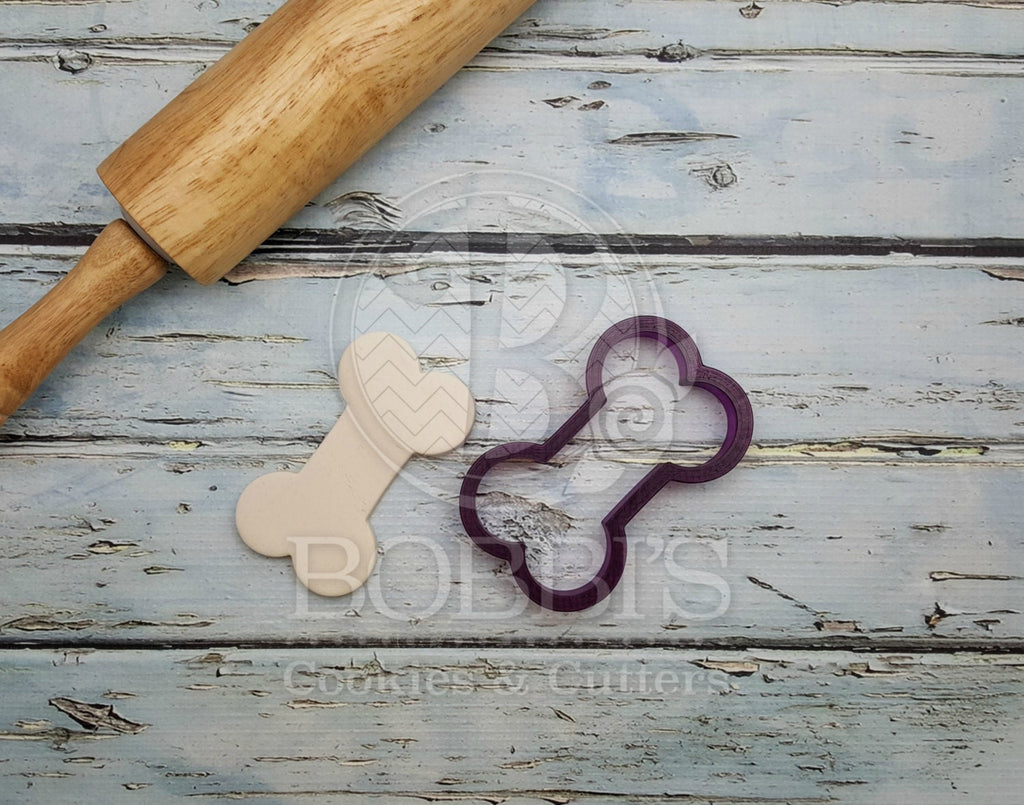 Digital STL File Download for Dog Bone #2 Cookie Cutter or Fondant Cutter and Clay Cutter