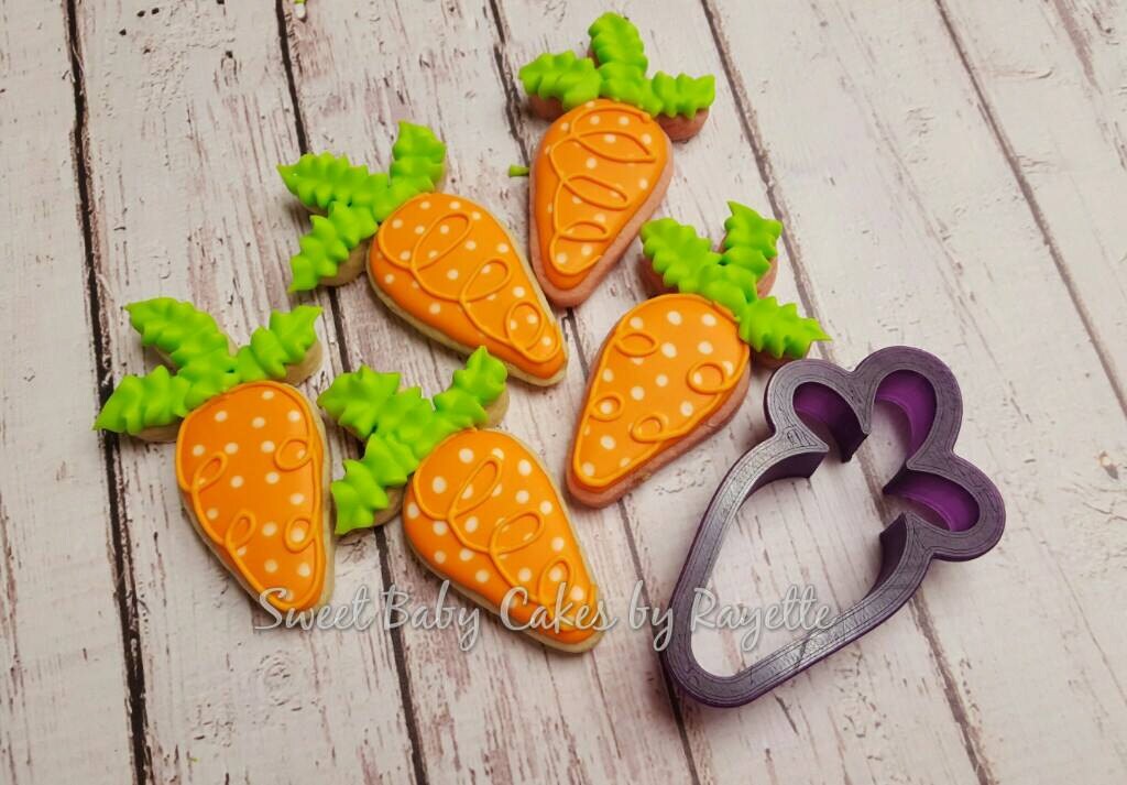 Carrot Cookie Cutter and Fondant Cutter and Clay Cutter